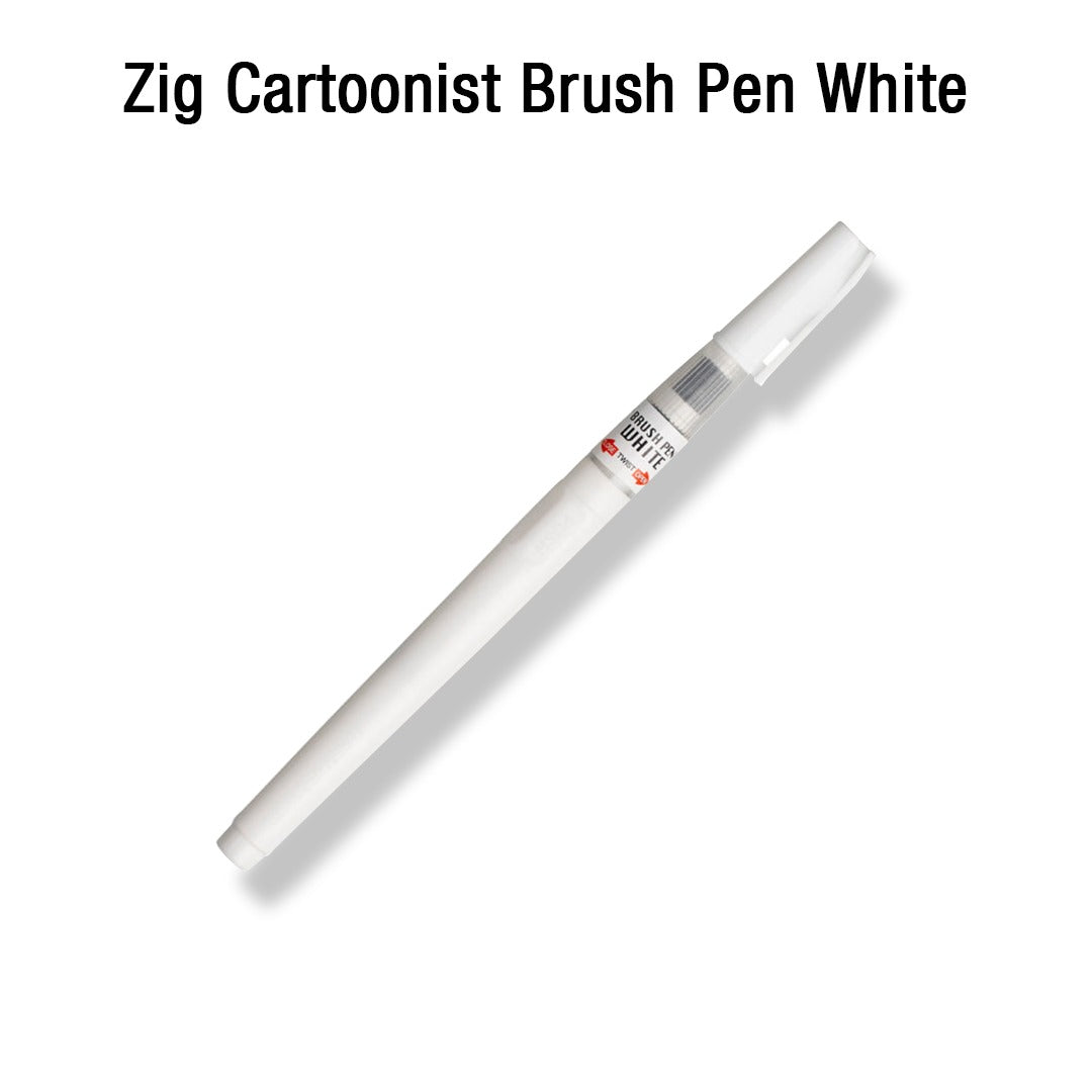 ZIG White Brush Pen